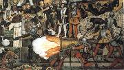 Diego Rivera From Great Conquest to 1930 oil painting on canvas